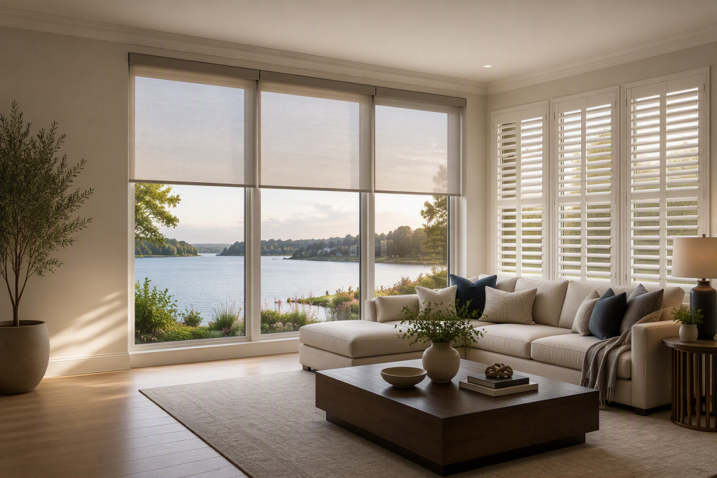 Living Room Window Treatments